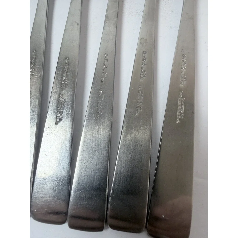 Sola Holland 6 Dinner‎ Fork Set CORA MCM Stainless Steel Flatware
